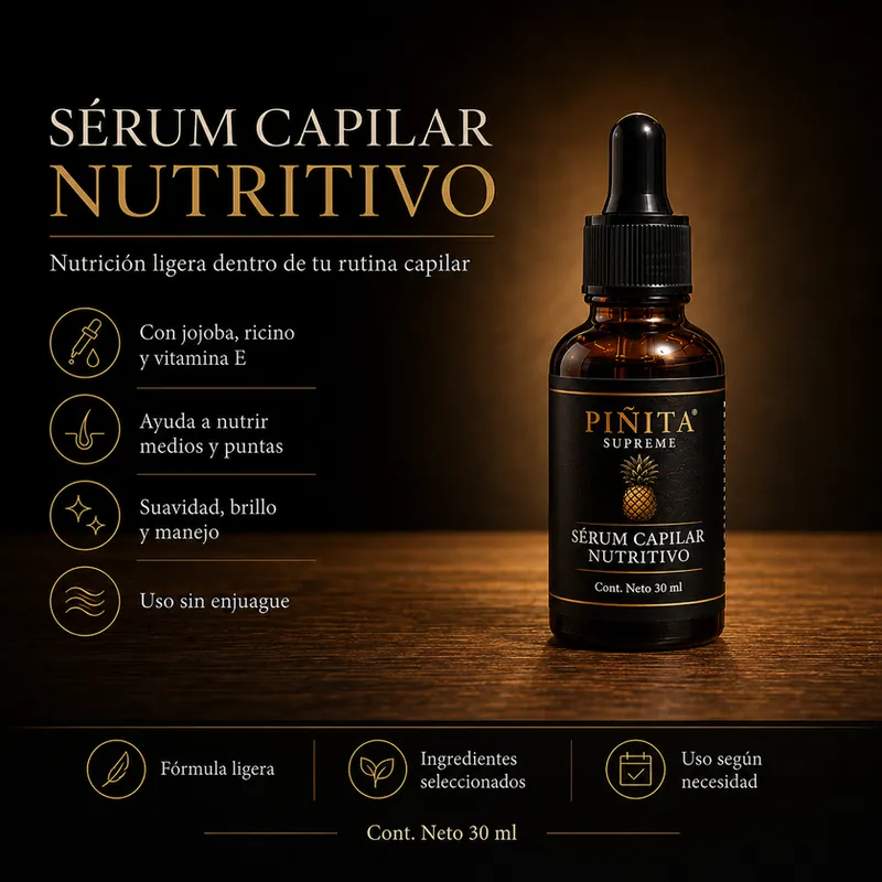 Ficha del Sérum Piñita Supreme