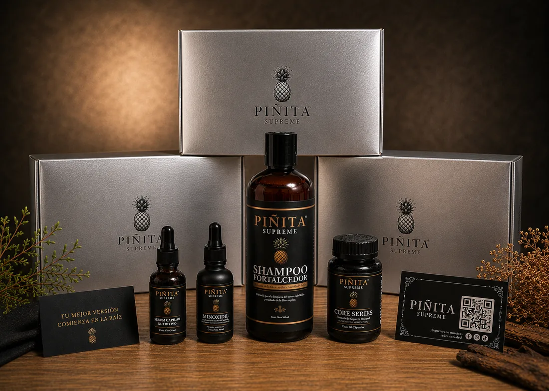 Kit Piñita Supreme de 90 días: 3 cajas con la rutina completa
